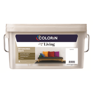 LIVING LATEX INTERIOR BLANCO MATE 4 L