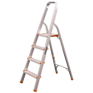 ESCALERA DE ALUMINIO HOGAREÑA 4 ESCALONES ESL143-74