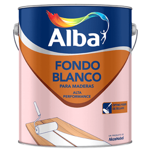 FONDO BLANCO ALBA PARA MADERAS 1 L