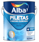 PILETAS CAUCHO CLORADO MATE BLANCO 4 L