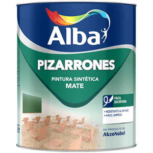 ESMALTE SINTÉTICO PARA PIZARRÓN MATE NEGRO 500 CC