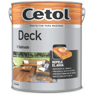 CETOL DECK CLASSIC SATINADO NATURAL 4 L