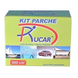 KIT PARCHE LANA DE VIDRIO+RESINA POLIESTER 500 CC