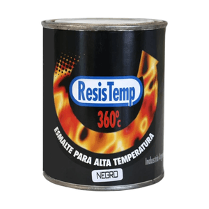 ESMALTE ALA TEMPERATURA NEGRO RESISTEMP 360º 1 L
