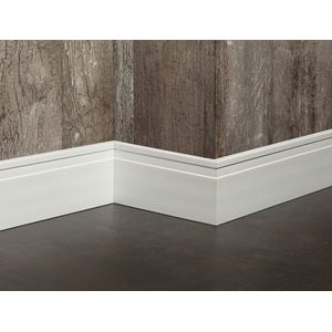 ZOCALO EPS EXTRA LINE 100MM - 2.5 M BLANCO
