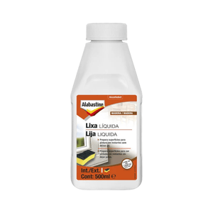 LIJA LIQUIDA ALABASTINE 500 CC