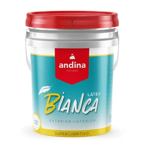 LATEX BIANCA INTERIOR / EXTERIOR MATE BLANCO 4 L