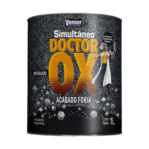 DOCTOR OX SIMULANEO METALICO FORJA GRIS ACERO 1 L
