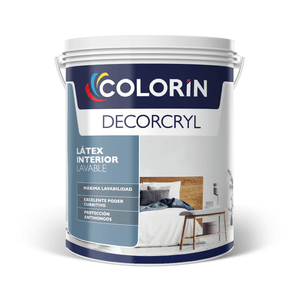 LATEX INTERIOR DECORCRYL LAVABLE MATE BLANCO 20 L