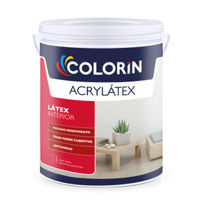 LATEX INTERIOR ACRYLATEX MATE BLANCO 4 L
