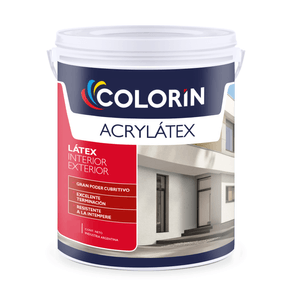 LATEX INTERIOR / EXTERIOR ACRYLATEX MATE BLANCO 10 L