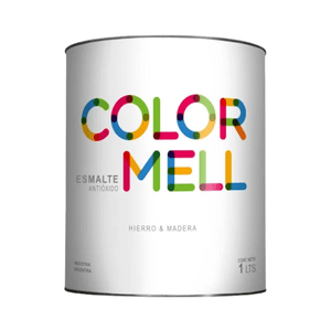 ESMALTE ANTIOXIDO COLORMELL NEGRO BRILLANTE 1 L