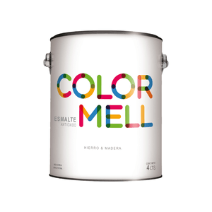 ESMALTE ANTIOXIDO COLORMELL NEGRO SATINADO 4 L