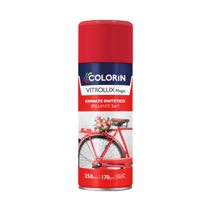 AEROSOL ESMALTE SINTÉTICO GRIS ESPACIAL BRILLANTE VITROLUX 250 CC
