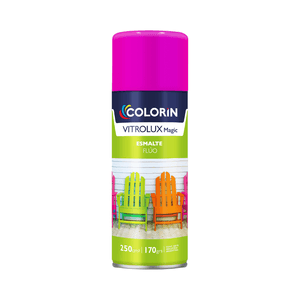 AEROSOL ESMALTE FLUO AMARILLO VITROLUX MAGIC 250 CC