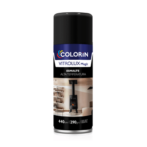 AEROSOL ESMALTE ALA TEMPERATURA NEGRO VITROLUX MAGIC 440 CC
