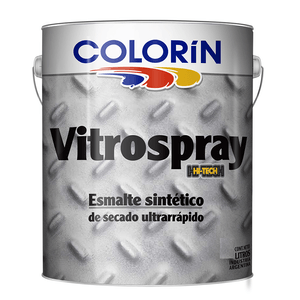 ESMALTE SINTÉTICO SECADO RÁPIDO NEGRO VITROSPRAY 1 L