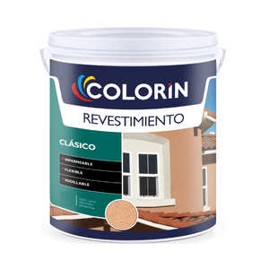 REVOQUE PLÁSTICO CLÁSICO BEIGE TOSTADO COLORIN 25 KG
