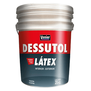 LATEX INTERIOR / EXTERIOR DESSUTOL MATE BLANCO 25 L