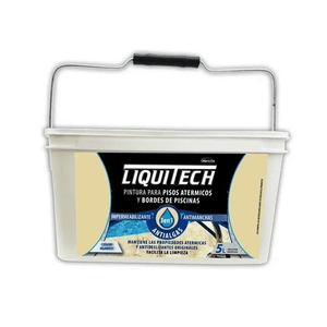 PINTURA PARA PISOS Y BORDES ATÉRMICOS PILETA BLANCO 5 L