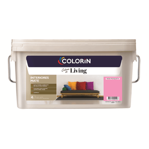 LIVING LATEX INTERIOR ROSA MOSQUETA MATE 4 L