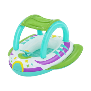 FLOTADOR INFLABLE ASIENTO NAVE ESPACIAL 107 X 112 CM