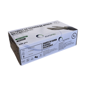 CAJA DE GUANTES DE NITRILO X50 PARES L