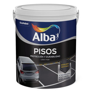 LATEX PARA PISOS ANTIDESLIZANTE MATE CENIZA 4 L