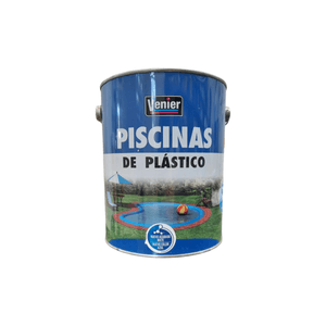 PINTURA PILETAS DE PLÁSTICO AZUL MATE 1 L
