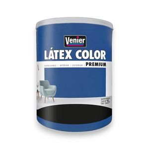 LÁTEX COLOR INTERIOR / EXTERIOR MATE AZUL CALMO 1.25L