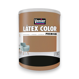 LÁTEX COLOR INTERIOR / EXTERIOR MATE BEIGE SUAVE 1.25L