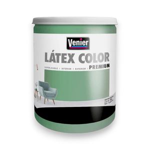 LÁTEX COLOR INTERIOR / EXTERIOR MATE VERDE OLIVO 1.25L