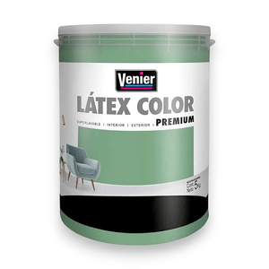 LÁTEX COLOR INTERIOR / EXTERIOR MATE VERDE OLIVO 5 L