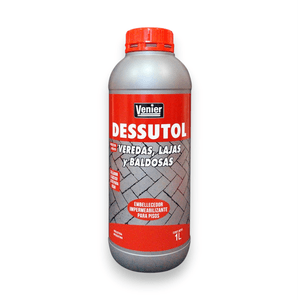 IMPERMEABILIZANTE DESSUTOL VEREDAS, LAJAS Y BALDOSAS TRANSPARENTE 1 L
