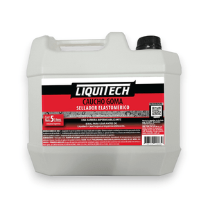MERCLIN SELLADOR ELASTOMÉRICO CAUCHOGOMA NEGRO 5 L