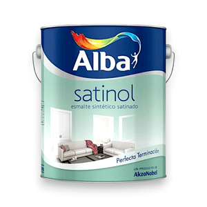 ESMALTE SINTÉTICO SATINOL BLANCO SATINADO 4 L