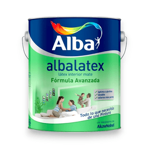 LATEX INTERIOR ALBALATEX MATE BLANCO 20 L