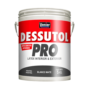 LATEX DESSUTOL PRO INTERIOR-EXTERIOR 5 KG