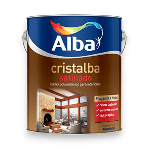 BARNIZ CRISTALBA PARA INTERIOR SATINADO 4 L
