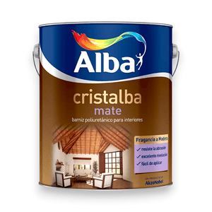 BARNIZ CRISTALBA PARA INTERIOR MATE 4 L