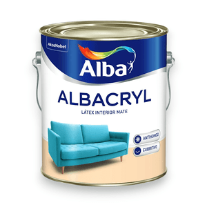LATEX INTERIOR ALBACRYL MATE BLANCO 20 L