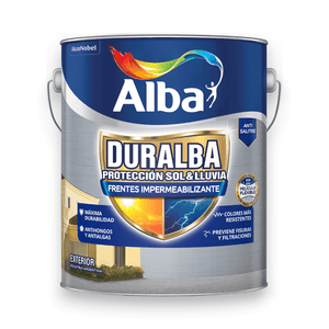 DURALBA FRENTES IMPERMEABILIZANTE MATE BLANCO 20 L