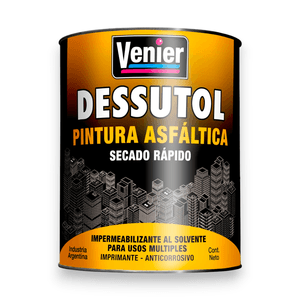 PINTURA ASFALICA DESSUTOL SECADO RAPIDO 1 L