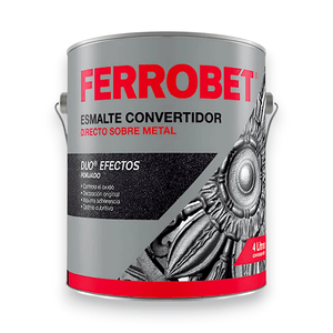 ESMALTE CONVERTIDOR DUO FORJADO HIERRO ANTIGUO 4 L