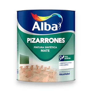 ESMALTE SINTÉTICO PARA PIZARRÓN MATE VERDE 1 L