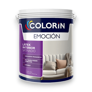 LATEX EMOCIÓN INTERIOR SATINADO BLANCO 20 L