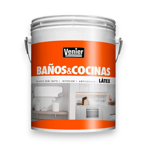 LATEX INTERIOR ANTIHONGOS BAÑOS Y COCINAS 1.25 K