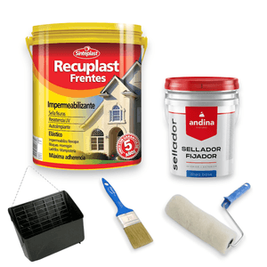 COMBO RECUPLAST IMPERMEABILIZANTE PARA FRENTES + ACCESORIOS