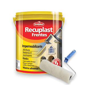 COMBO RECUPLAST IMPERMEABILIZANTE PARA FRENTES + RODILLO